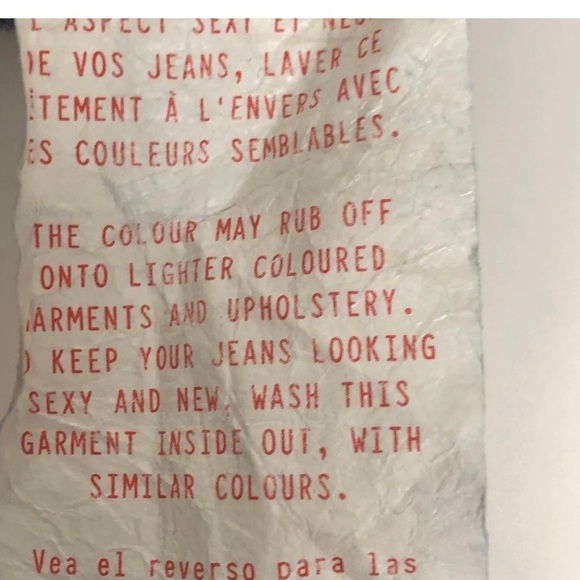 Dynamite‎ Womens Booty Jean Denim Shorts Size 26 Stretch Denim Dark Wash - Picture 7 of 8